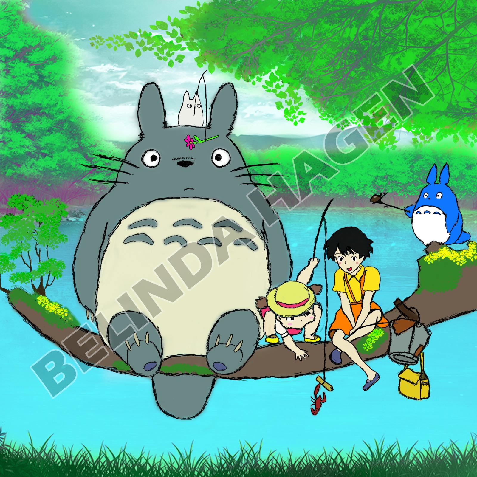 My Neighbor Totoro Drawing